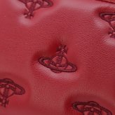 ヴィヴィアンウエストウッド カードケース カードホルダー レディース メンズ 男女兼用 パスケース Vivienne Westwood ヴィヴィアン マルチオーブ型押し レッド VW4299 (54020012W-S002K-H201) 【2026年秋冬モデル】 【ラッピング無料 誕生日 お祝い プレゼント ギフト 贈り物】