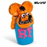 ライターキャップ ラットフィンク 選べる 3色 グリーン オレンジ ピンク おしゃれ RatFink ライターケース キーリング キーホルダー かわいい BICライター付き かっこいい 男性 メンズ プレゼント ギフト