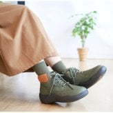pansy パンジー ショートブーツ レースアップ レディース 軽量 幅広 4E リブニット 生活防水 弾力性 防滑 断熱性 厚底 フラット 誕生日 結婚記念日 母 妻 祖母 娘 父 夫 祖父 息子 友達 親戚 兄弟 父の日 母の日 クリスマス ホワイトデー 卒業 入学 バレンタインデー ラッピング ギフト