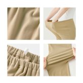 ペチパンツ ロング 通販 ワイドパンツ用ペチコート ガウチョパンツ用インナー 静電気防止 トイレで裾がつかない 裾ゴム入り便利 暖かい防寒インナー レディースボトムス 秋用 冬用 ウエストゴム 裾汚れ防止対策 下着肌着 冷え対策 伸縮性 楽ちん 透け防止