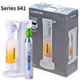 Drinkmate 641　家庭用炭酸飲料メーカー　スターターキット　電気不要　手動タイプ　ブラック／ホワイト　ガスシリンダー60L付　屋内外使用OK　新生活　ホームパーティに。国内モデル　※商品詳細を選択