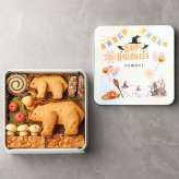 ハロウィン期間限定パッケージ 小さな森のクッキー缶 おしゃれ ギフト 洋菓子 ユニーク 贈答 ありがとう
