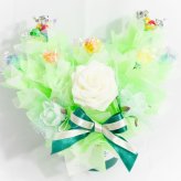 キャンディー フラワー ミニミニ ブーケ ギフト オレンジ むらさき ピンク 赤 水色 青 黄緑 黄色 花 造花 卒業 卒園 誕生日 プレゼント ギフト 女性 母 祖母 女友達 退職祝い 還暦祝い 結婚記念日 母の日 両親 発表会 遊戯会 贈り物 送料無料（一部地域除外）