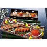 北海道産 いくら・3種の鮭・明太子 (6449-50) [お中元][お歳暮] ※送料無料(北海道・沖縄・離島への配送不可)