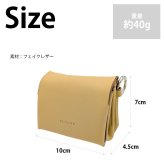 【クリックポスト/時間指定不可】【Rename】 rpg24025 ミニ 財布 さいふ サイフ ウォレット 使いやすい シンプル レディース プレゼント ギフト イエロー