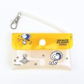 スヌーピー ふたごポーチ (オレンジ) アストロノーツ SNOOPY