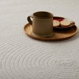 韓国ラグ 韓国風ラグ ラグ チェアパッド 丸 35cm ウール調 椅子 クッション 座布団 北欧 おしゃれ 韓国インテリア 円形 チェアマット ムートン風 ふわふわ 高密度 ボア 滑り止め付き 玄関マット ベッドサイド ソファ 一人暮らし ナチュラル