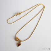 ステンレス 選べる誕生石とイニシャルのネックレス ハート ゴールド レディース スネークチェーン AからZ 26文字 12カラー ペンダント 英字 カラーストーン ダブルモチーフ 華奢 上品 大人可愛い アクセサリー 金属アレルギー対応