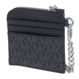 マイケルコース MICHAEL KORS カードケース コインケース 小銭入れ アウトレット JET SET TRAVEL MD ZA WALLET 35S6STVC6B BLACK ブラック