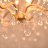 照明 ライト シャンデリア シンプル LED電球対応 ゴールドト 6灯 おしゃれ 間接 寝室 ダイニング