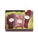 お歳暮・冬ギフト ふじ馬刺し人気3種セット (2518) ※送料無料(北海道・沖縄・離島への配送不可)