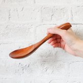 レンゲ カトラリー れんげ スプーン 22cm 蓮華 おしゃれ オシャレ 木 レンゲスプーン サーバースプーン 中華 木製 取り分けスプーン 業務用 大きめ 丼 漆 天然木製 おおきい 大きい 取り分けレンゲ 漆塗り サービングスプーン