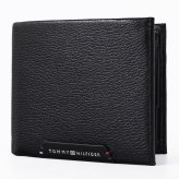 高品質ヨーロッパ輸入モデル トミーヒルフィガー 二つ折り財布 小銭入れ付き CORP CC AND COIN メンズ レディース ブラック AM0AM14779 BDS BLACK ウォレット 折財布 送別会 誕生日 結婚祝い 結婚式 彼氏 息子 夫 男性 名刺入れ 高級 母の日【スペシャルラッピング660円(別売り)】 即日発送 彼氏 財布 ホワイトデー