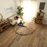 ラグ シャギーラグ 極厚35mm 厚手 防音 130×190cm 190×190cm 190×240cm 円形 直径190cm 1.5畳 2畳 3畳 滑り止め 手洗い 床暖房 ホットカーペット対応 オールシーズン 北欧 おしゃれ シフォンプラス ふわふわ