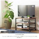 テレビ台 テレビボード プリンター台 キャスター付き おしゃれ プリンターワゴン 幅60cm 奥行45cm プリンター置き ラック スリム キャスター 白 省スペース ローボード テレビラック 32インチ 32型 北欧 ホワイト ブラウン iwt-18