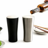【ラッピング無料】Peacock ピーコック ビアタンブラー ATD-42 420ml 真空断熱 ステンレス ビール ハイボール ギフト 名入れ 敬老の日 タンブラー 父の日