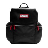 ハンター HUNTER バックパック リュックサック ミニ トップクリップ ロゴ A4収納 防水 撥水 通勤 通学 カバン UBB6018ACD メンズ ブラック