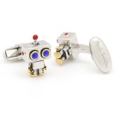 ポールスミス カフス PaulSmith カフスボタン カフリンクス メンズ ロボット ブリキロボ シルバー ブルー レッド ゴールド M1A-CUFF-WROBOT 82 【ラッピング無料 誕生日 お祝い プレゼント ギフト 贈り物】 送料無料
