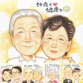 敬老の日のプレゼントに、見た瞬間、笑顔がこぼれる贈り物になります。大切なお祝いにも安心してご注文いただけます。 敬老の日 プレゼント 似顔絵 ギフト 手描き 名入れ 贈り物 敬老の日 記念 傘寿 長寿 米寿 おじいちゃん 祖母 祖父 おばあちゃん 名入れ 下書き確認 修正無料 喜ばれる 似てる 一生もの そっくり 感謝 一生もの 敬老の日 長寿祝い バレンタインデー 闘病中の方への励まし 快気祝い