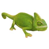 置物 カメレオン 緑黄 幅25cm woobia ウービア リアル 爬虫類 おしゃれ 玄関 インテリア オブジェ ガーデン トカゲ リザード 動物 アニマル 面白い 個性的 存在感 かっこいい 爬虫類好き プレゼント ギフト 男性 二度見