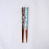 若狭塗 夫婦箸 ハンナリ花日和 小付皿揃え 彩香 ペア ペア箸 日比谷花壇 コラボ 結婚祝 木箱入 食洗機対応  敬老の日 母の日 父の日 プレゼント 実用的 古希 喜寿 ギフト 誕生日 ブランド おしゃれ 退職祝い お餞別 お祝い はし 日本製