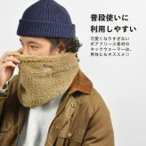 ボアフリース ネックウォーマー NEWERA ニューエラ 12854792 12854793 15135265 メンズ レディース ユニセックス 通勤 通学 マフラー スヌード ティペット フリース アウトドア キャンプ スノボ 暖かい 保温 秋冬 中学生 高校生 大学生 大人 おしゃれ