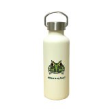 クランウェルツノガエル かわいい 取っ手付きマグボトル おしゃれ 290ml 保温 保冷 ステンレス マグボトル 取っ手付き 真空 断熱 二重構造 ボトル タンブラー 水筒 マイボトル オリジナル カエル ツノガエル 両生類 爬虫類 ペット 動物 アニマル