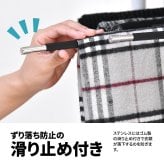 6連省スペースズボンハンガー 2個セット ONLS0202 リビング収納 シンプルスタイル カジュアル 角型 プラスチックランドリー ハンガー 6連ズボンハンガー 6連ストールハンガー 6連パンツハンガー