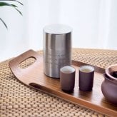名入れ ステンレス 茶筒 内蓋付 日本製 食洗機可 お茶 紅茶 ラッピング ギフトバッグ プレゼント 父の日 母の日 誕生日 夫婦 結婚祝い 敬老の日