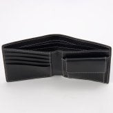 ベリーズヨーク　BELLIES YORK　二つ折り財布　BYTM1879BK　ブラック　黒色　ベジタブルタンニン　イタリアンレザー　牛革　”エイジングを楽しむ革小物”