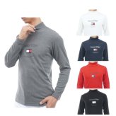 トミーヒルフィガー ゴルフ メンズ トミーフラッグ 長袖ハイネックシャツ TOMMY HILFIGER THMA682 2026年秋冬モデル お誕生日祝い お祝い 記念品 お父さん 父の日 彼氏 男性 30代 40代 50代 60代  還暦祝い 敬老の日 人気プレゼント プレゼント