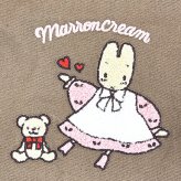 サンリオ マロンクリーム サガラ刺繍巾着 レトロ サンリオキャラクターズ5 Sanrio