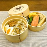 【WankoFace】Fave シュナウザー 丸型二段 曲げわっぱ 弁当箱 たっぷり 700ml 天然木 白木 わっぱ 木製 オリジナル 犬 ミニチュアシュナウザー ミニシュナ シュナ ペット 動物 アニマル ホワイトデー