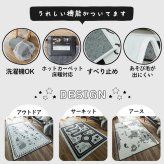 韓国ラグ 韓国風ラグ ラグ 円形 140cm 洗える キッズラグ モノトーン 北欧 おしゃれ カーペット 絨毯 プレイマット 子供部屋 滑り止め 床暖房 ホットカーペット対応 遊び毛防止 オールシーズン 丸型 リビング ベビー 赤ちゃん モダン モノクロ
