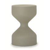 スツール サイドテーブル スチール 粉体塗装 スチールスツール レジーナ 直径30cm 高さ46cm アイボリー ブラック 丸 軽量 屋内 屋外 リビング 玄関 寝室 花台 ナイトテーブル おしゃれ モダン デザイナーズ インテリア 業務用