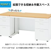 デスク チェア オフィス オフィスワゴン スチール脇机 脇机 サイドワゴン ファイルワゴンインテリア 収納 オールロック 新生活