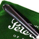 【訳あり】パイプ ピーターソン キルデア 411 Pリップ シルバーマウント パイプ本体 喫煙具 ブラウン スターリングシルバー Peterson ローデシアン アイルランド 高級 おしゃれ たばこ かっこいい メンズ