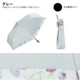 遮光 リムオーガンジープリント ミニ Wpc. 日傘 折りたたみ傘 定形外 送料無料 傘 雨傘 801-17457-102 晴雨兼用 UVカット100% 完全遮光 遮熱