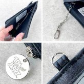フラグメントケース トムとジェリー レディース 女性 ミニ財布 薄型 薄い 小さい ウォレット キーケース トムジェリ Tom and Jerry キャラクター グッズ FLAPPER フラッパー おしゃれ かわいい 黒 グレー 小銭入れ パスケース カードケース 定期入れ カード入れ キーホルダー
