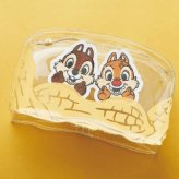 チップ＆デール ポーチ クリア 透明 自立式 キャラクター グッズ 雑貨 ディズニー 小物入れ 化粧ポーチ メイクポーチ 文房具入れ ペンケース トラベルポーチ 整理 収納 おしゃれ かわいい 大人向け プレゼント セトクラフト
