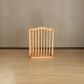 ペットフェンス giocoso 完成品 パイン材 天然木 ライトブラウン・ホワイト W58×D2.2×H75cm/1枚x3枚隙間:約4.7cm ペットゲート 犬 猫 柵 ペット用品 ライトブラウン ホワイト おしゃれ 新生活