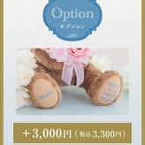 シュガー体重ベア2体セット｜新郎・新婦から両家ご両親へ贈るウェディングギフト 両親贈呈品