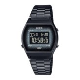 希少デザイン カシオ 腕時計 メンズ レディース オールブラック 黒 CASIO 海外モデル デジタル チプカシ レトロ 反転液晶 タイマー アラーム ストップウォッチ LED プレゼント ギフト 収納ケース付き 成人 卒業 入学