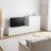 テレビ台 テレビボード ローボード テレビラック TV台 TVボード AVラック AVボード Sheep シープ TV 棚 ディスプレイ 収納 扉 引き出し ルーター収納 コンパクト スリム ロータイプ 新生活
