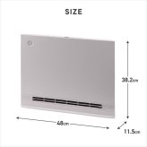 ヒーター パネルセラミックヒーター 人感 【選べる特典付】 ヒーター 4段階 大風量 リモコン 節電センサー ファンヒーター 人感センサー タイマー 速暖 スリム あったか 暖房 電気暖房 足元 暖める 書斎 リビング オフィス 寝室 冷え対策 暖房器具 冬物家電 おしゃれ