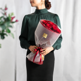 【プリザーブドフラワー】12本の赤バラ　枯れないお花 赤バラ サプライズ プロポーズ 告白 結婚記念日 プレゼント 記念 誕生日 ドキドキワクワク 人気