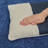 クッション インテリアクッション 手織り おしゃれ インド ウール 北欧 天然素材 高級 お洒落 45×45 40×60 インド製 クッション グラム