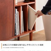 テレビ台 テレビボード キャビネット 奥行30 本棚 サイドボード リビングボード ラック シェルフ 棚 収納家具 ローボード 収納 木製 木目調 オープン リビング ブック 本 雑誌 幅100 ディスプレイ コンパクト 一人暮らし ワンルーム