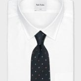 【無料ラッピング】 ポールスミス Paul Smith ネクタイ Embroidery Motif タイ 日本製 シルク100％ブランド 正規品 新品 ギフト プレゼント 人気 おすすめ 誕生日 記念日 クリスマス 送料無料 psm522383