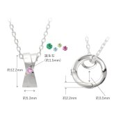 お手持ちのリングが ペンダント に早変わり シルバー レディース ネックレス リングホルダー 指輪 を ネックレス にする 【LSP0112BS-L】 ネックレス 誕生日 プレゼント ギフト 記念日 彼女 彼氏 カップル プレゼント 妻 誕生日プレゼント シンプル おすすめ プレゼント 人気 ブランド 夏アクセサリー ご褒美ジュエリー 彼女 ネックレス ギフト バースデー